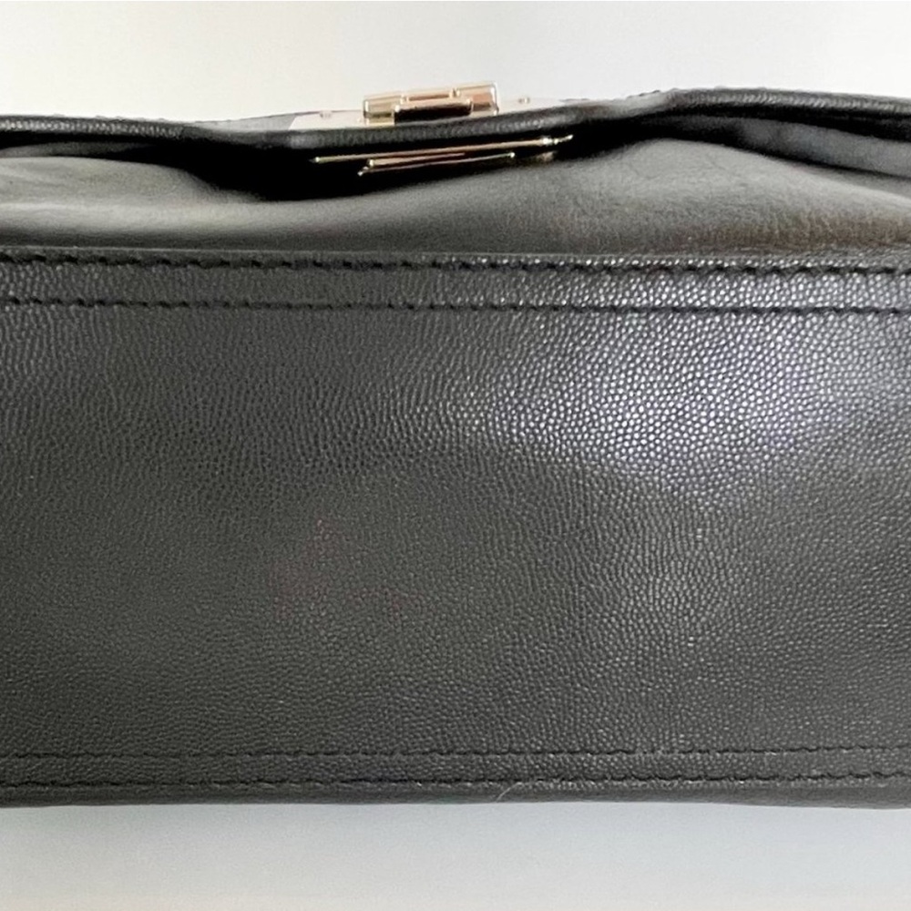 Cole Haan - Black Leather and Gold-Tone
Hardware Handbag - Picture 11 of 13